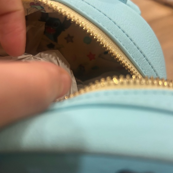 Loungefly Stitch Backpack - Light Blue and Cream - Picture 9 of 9